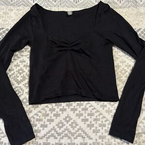 Elegant Black Women's Top
